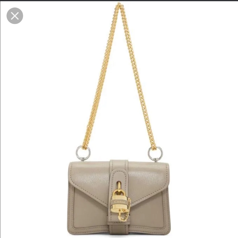 Grey Chloe Mini Aby bag